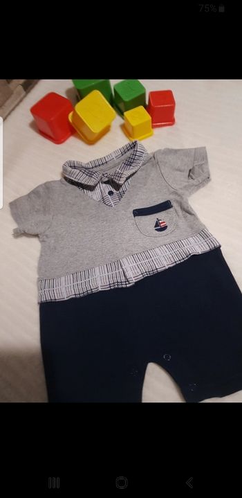 Combinaison d été bébé taille 6 mois