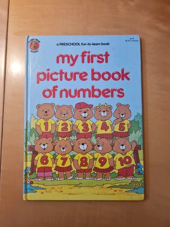 My first picture book of numbers (vintage)