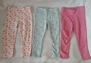 Lot de 3 jeggings 3 ans