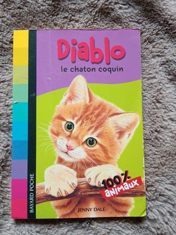Livre diable le chaton coquin