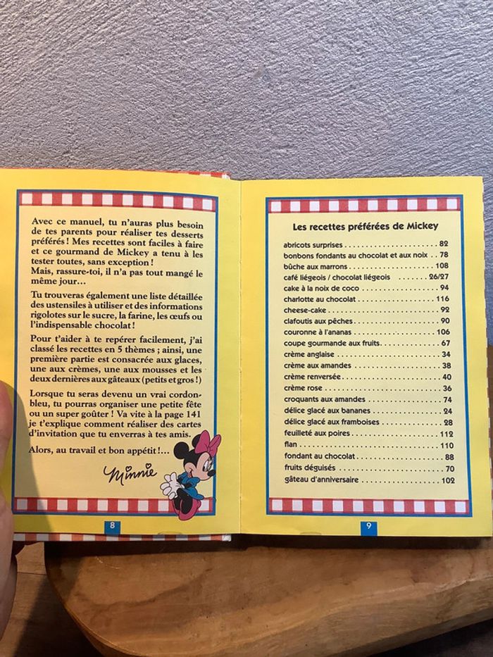 Livre les recettes de Minnie disney - photo numéro 6