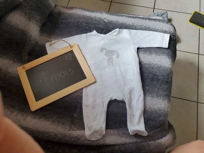 Pyjama grenouillère 1 mois kimbaloo