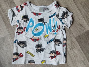 Tee-shirt manches courtes h&m taille 6/9 mois