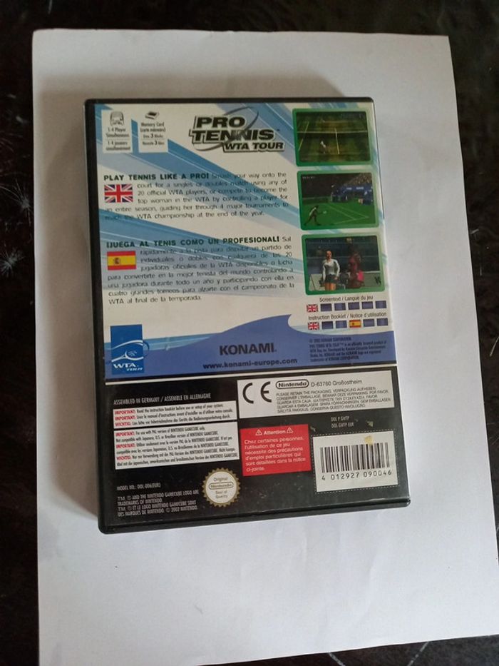 pro tennis Nintendo gamecube - photo numéro 3