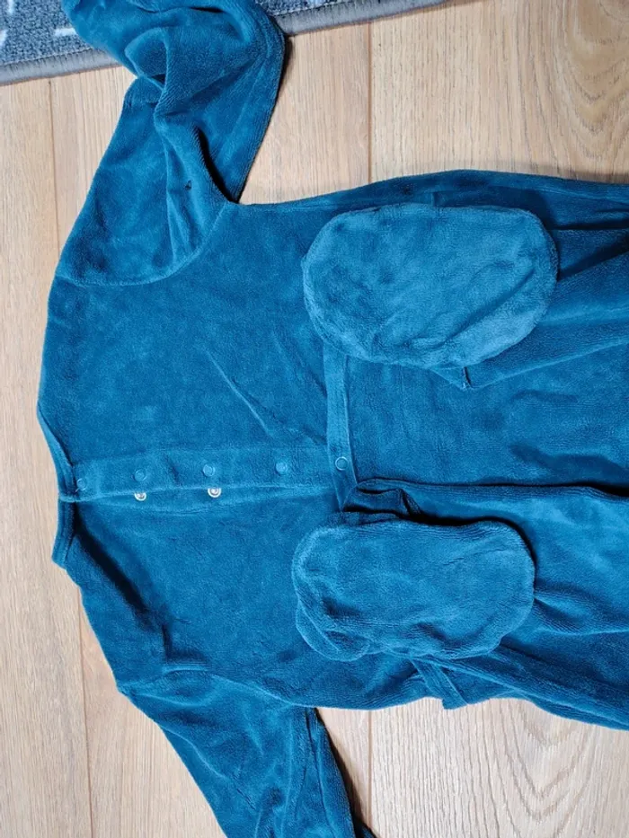 Pyjama grenouillère je suis le héros de papa 3 ans - photo numéro 4
