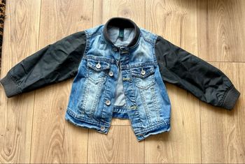 Veste en jeans Benetton