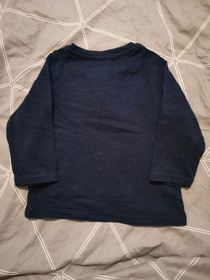 Tee-shirt manches longues 9 mois - photo numéro 3