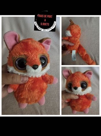 Peluche renard  RUDY Mischievous yahoo&friends- doudou