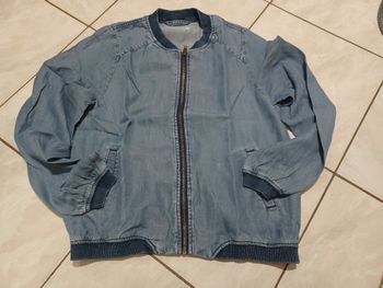 Veste en jean légère Camaïeu