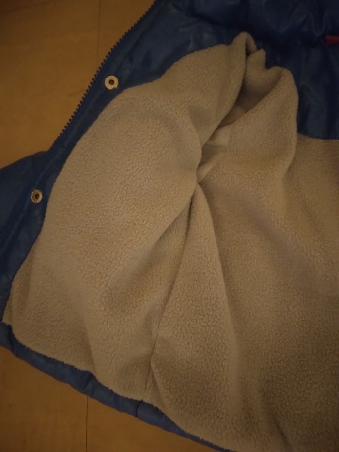 Doudoune bleu - photo numéro 3