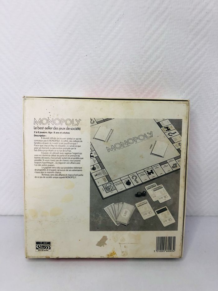 Monopoly Miro meccano vintage - photo numéro 7