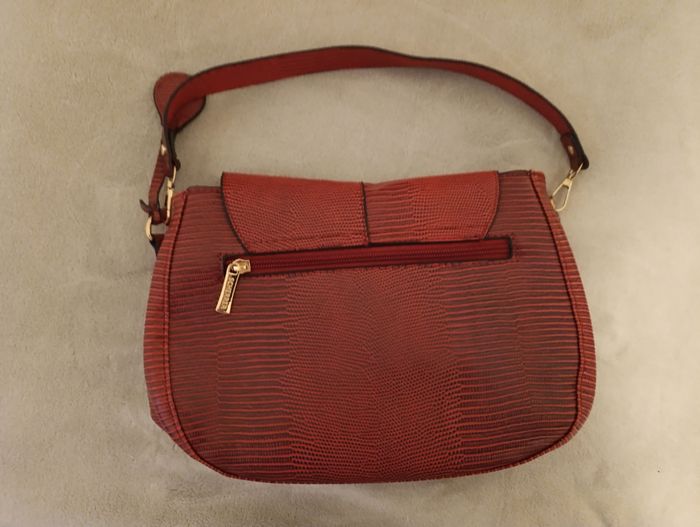 Sac à main bordeaux Jean Louis Scherrer NEUF - photo numéro 4
