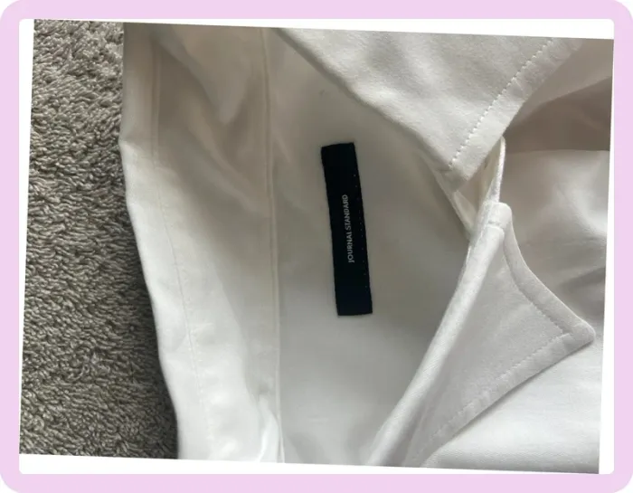 Chemise blanche Journal Standard – 100 % coton – Taille L/XL estimée – Intemporelle - photo numéro 5