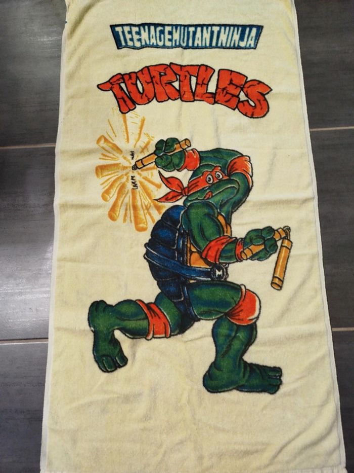 Serviette Tortue Ninja Michelangelo - photo numéro 3