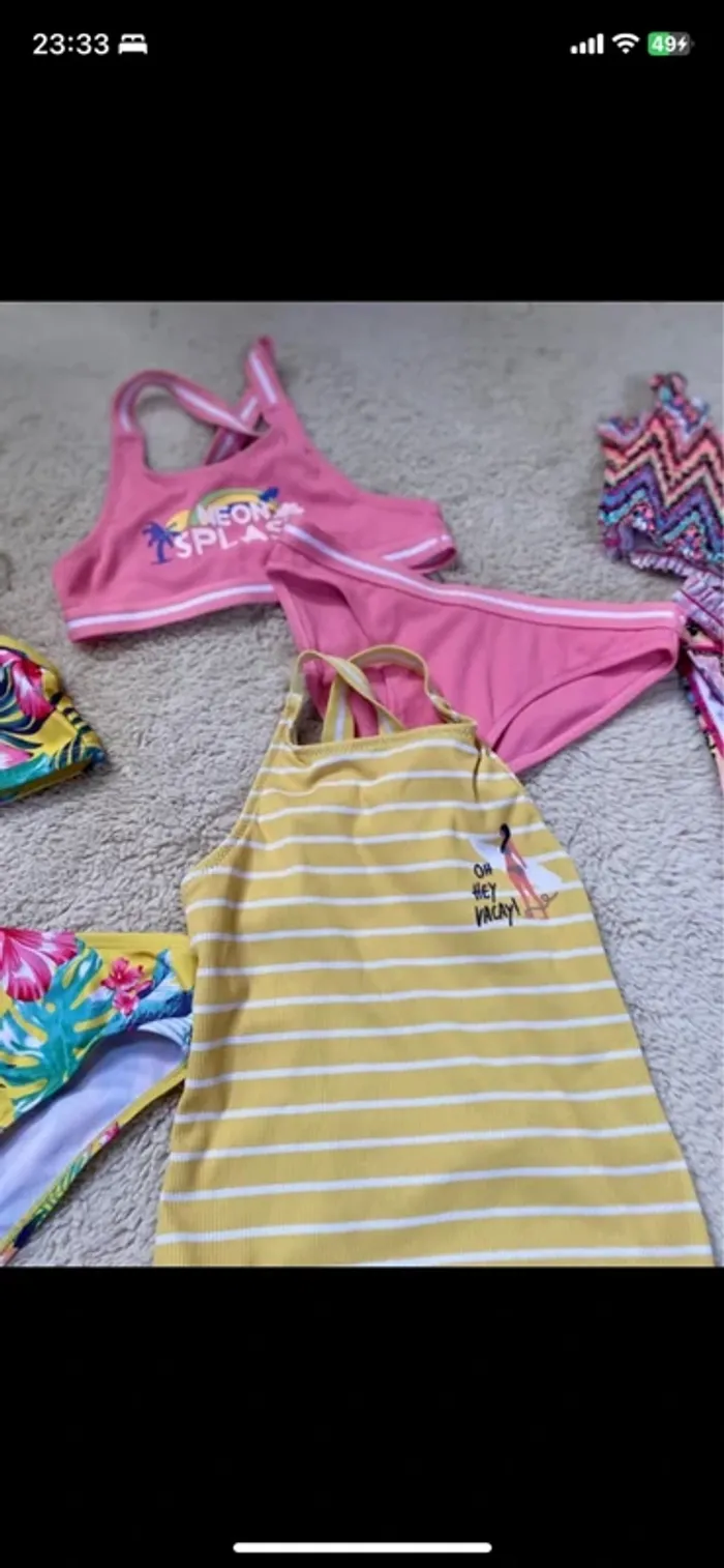 🩱 Lot de maillots de bain fille – Taille 8 ans 🩱 - photo numéro 4