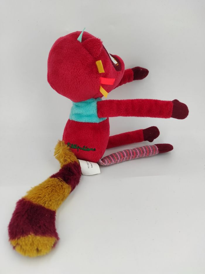 Doudou Georges Lémurien Lilliputiens 18 cm - photo numéro 2