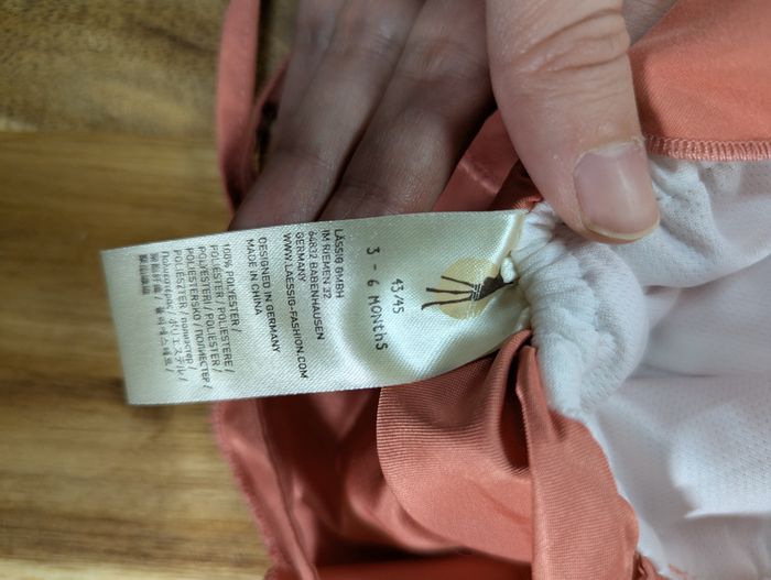 Casquette avec cache nuque, 3-6 mois 43/45 - photo numéro 4