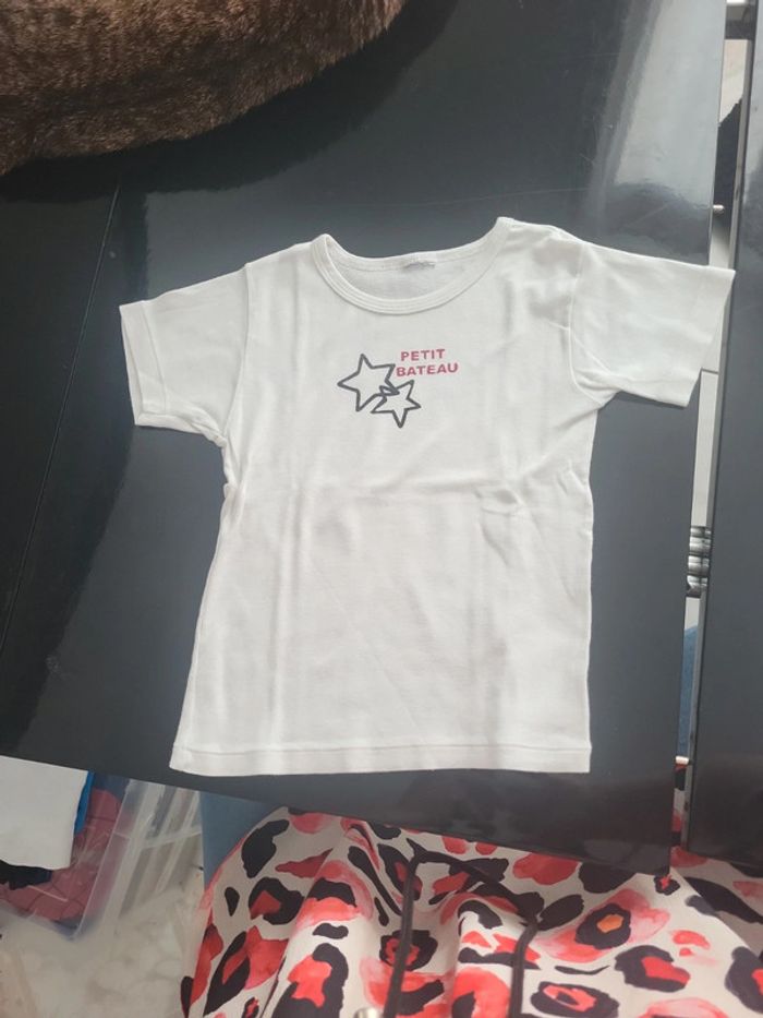 Lot de 2 t shirt blanc  4 anc - photo numéro 3