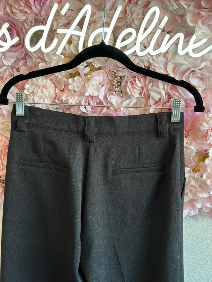 Pantalon élégant noir à jambes larges, neuf, taille S - Majolica - photo numéro 8