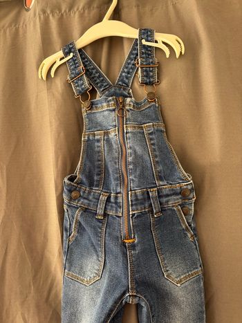 Salopette pantalon en jean fille 