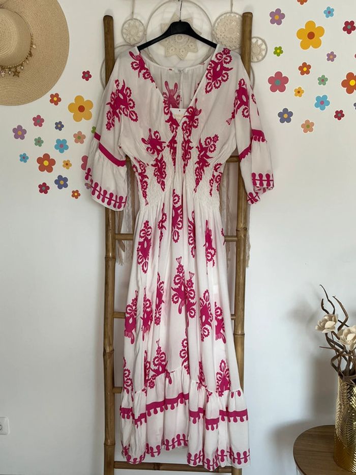 Robe longue grande taille