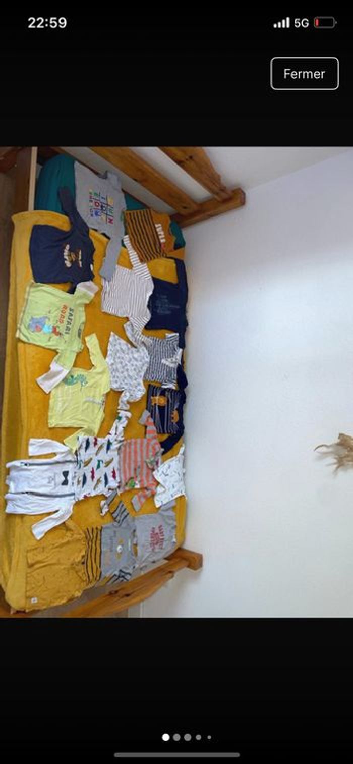 Tee-shirts 9 mois lot
