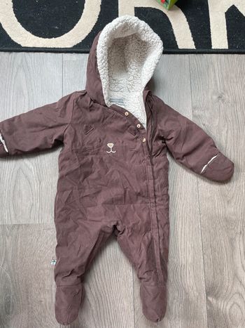 Combinaison fourrés hiver sergent major 6 mois