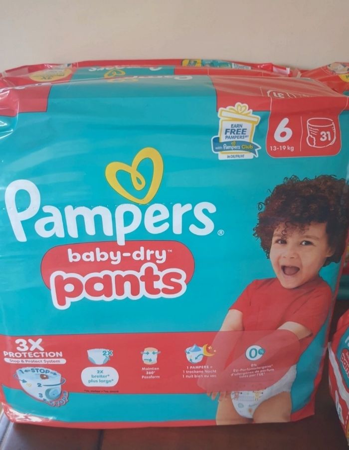 Lot de 4 paquets Pampers Pants - photo numéro 2