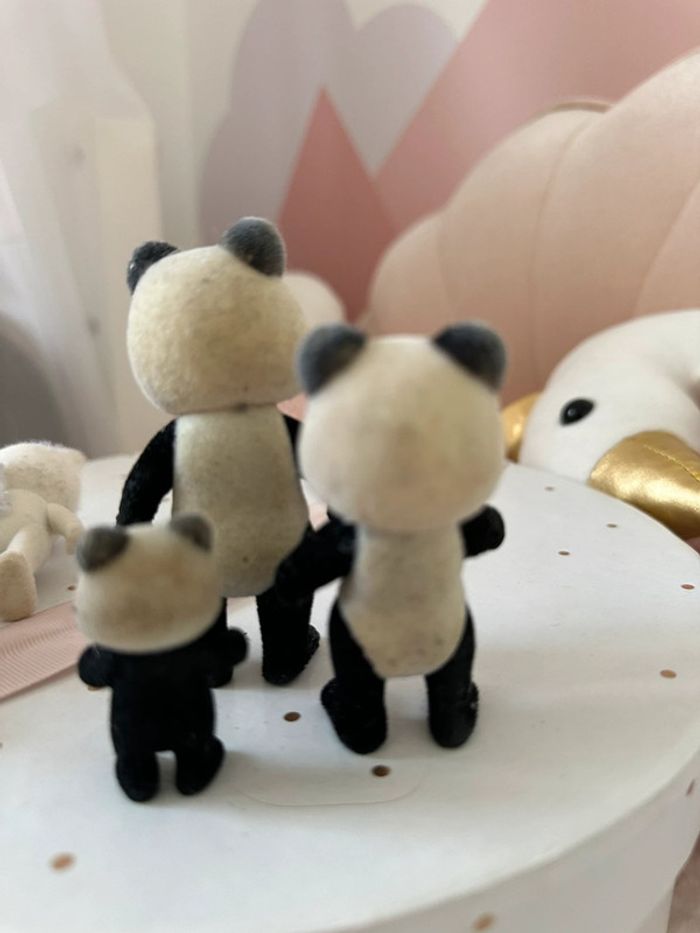 Famille panda et chat Sylvanian - photo numéro 5