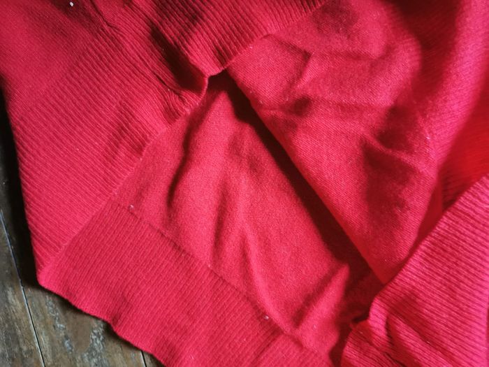 Pull rouge en laine femme Lambswool - photo numéro 6