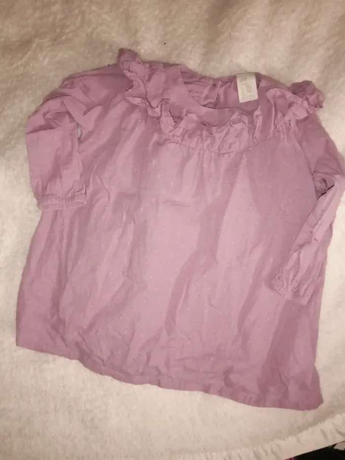 Petite robe longue bébé fille