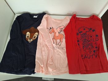 Lot T-shirts manche longue