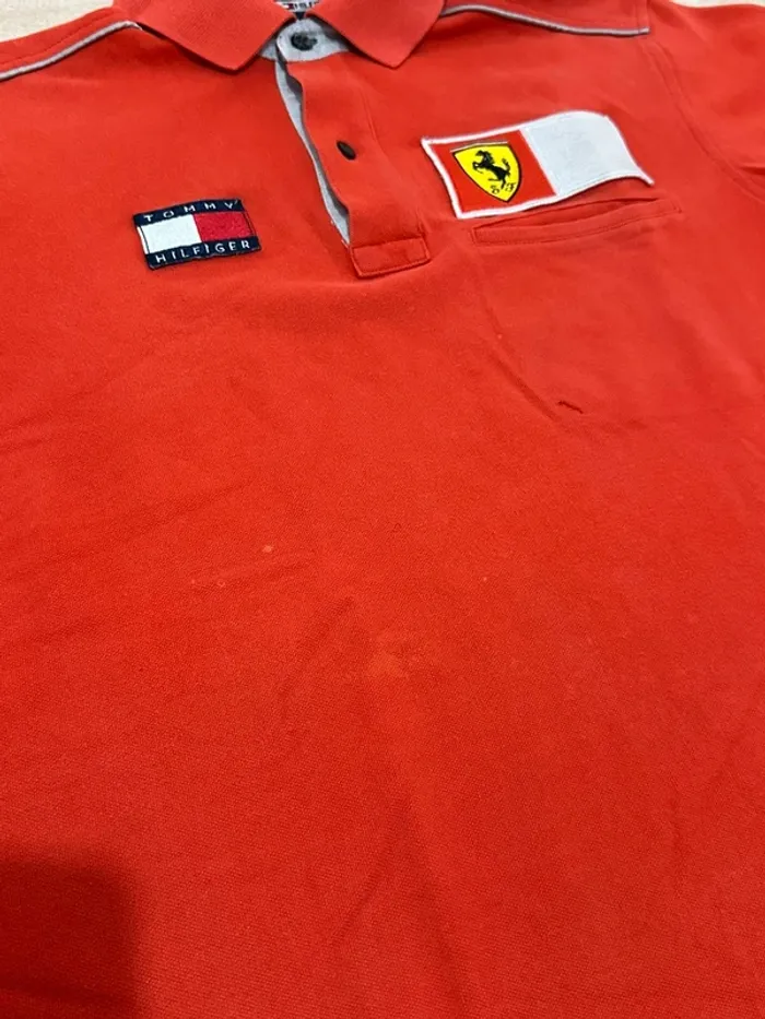 T-shirt Hilfiger x Ferrari - photo numéro 8