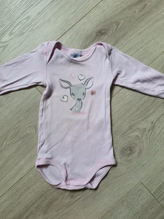 Body Petit Bateau 9 mois - photo numéro 3