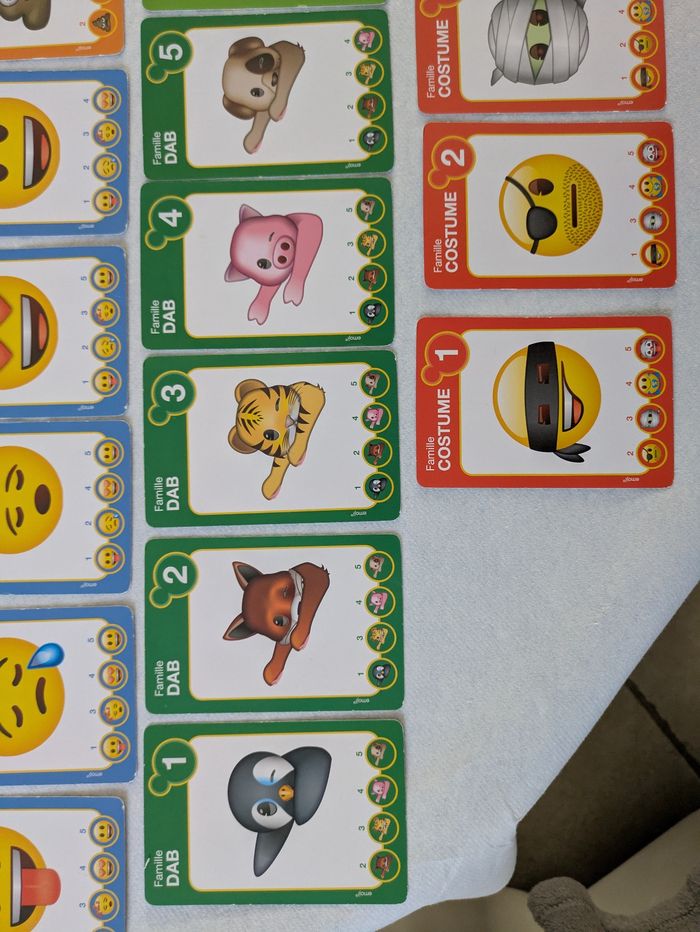 Jeu 7 familles Emoji - photo numéro 6