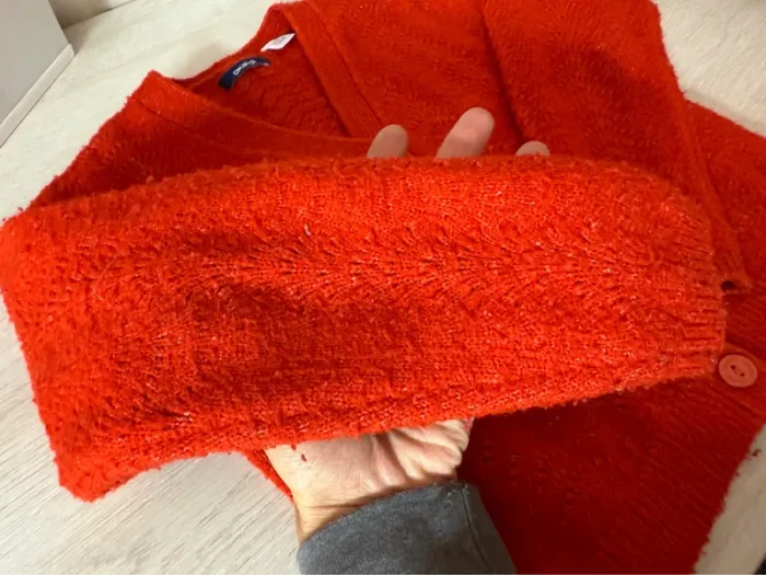 Gilet couleur brique Okaïdi 6 ans - photo numéro 4