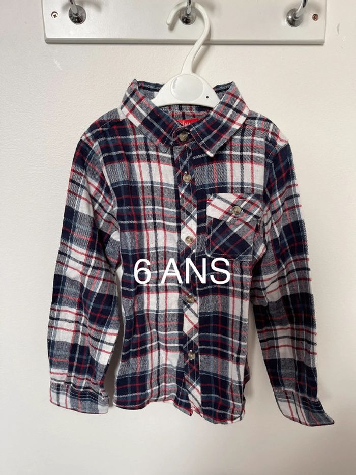 Chemise garçon 6 ans