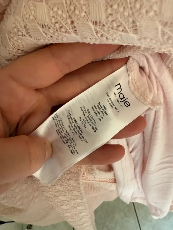 Robe Maje Rossignol nude - photo numéro 8