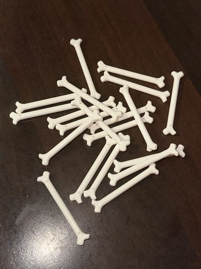 20 os Long accessoires Lego, Bone, Long réf 92691 White - photo numéro 2