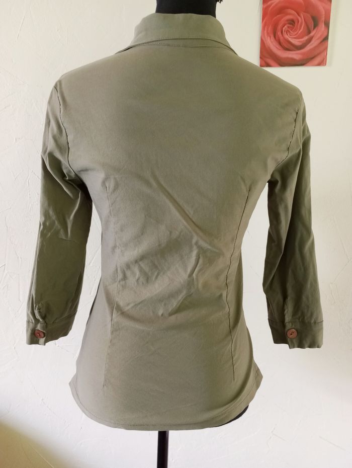 🌸Chemise manches 3/4, Bhatti, taille 36 - photo numéro 3