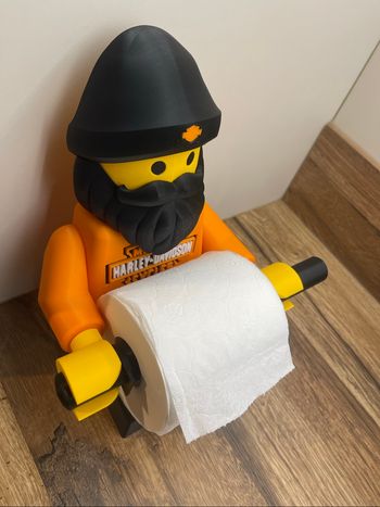 Porte papier toilette Harley Davidson