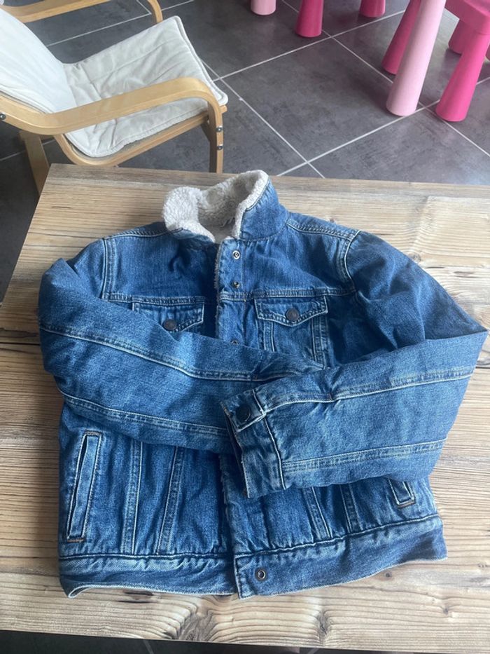 Veste en jean Teddy Smith 14 ans doublée