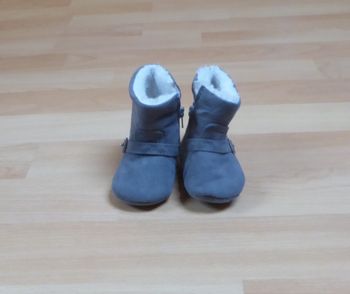 Bottines grises 3/6 mois