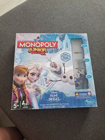 monopoly junior  reines des neiges