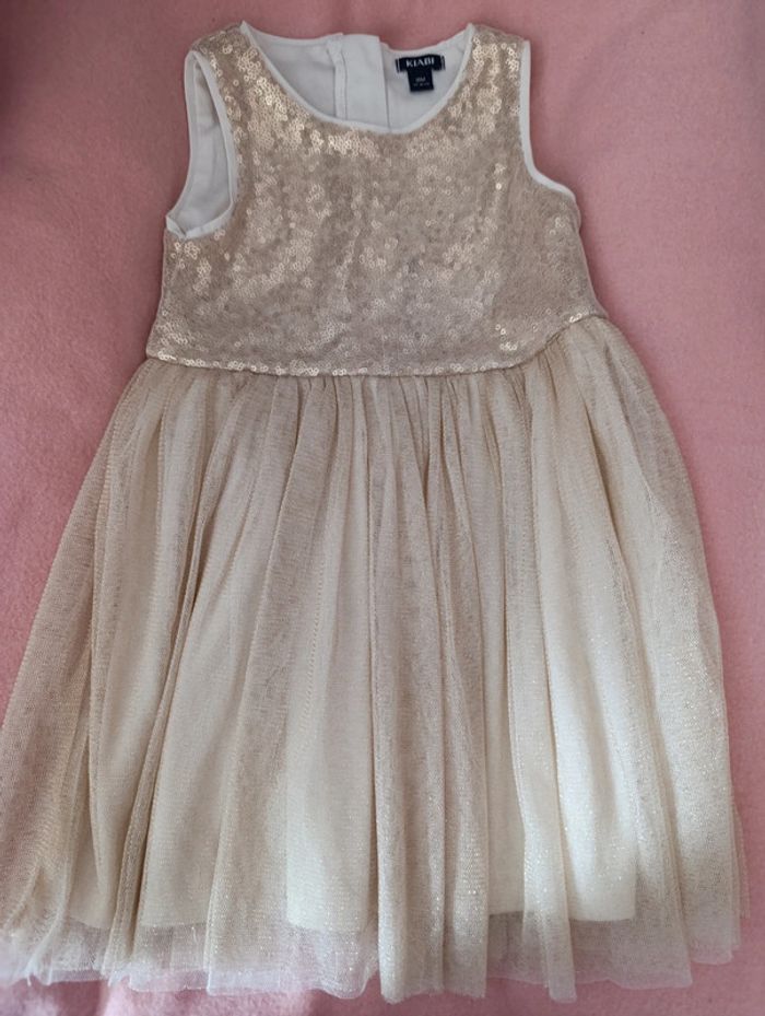 Robe de fête doré 18 mois