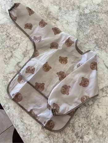 Bavoir évolutif motif ourson