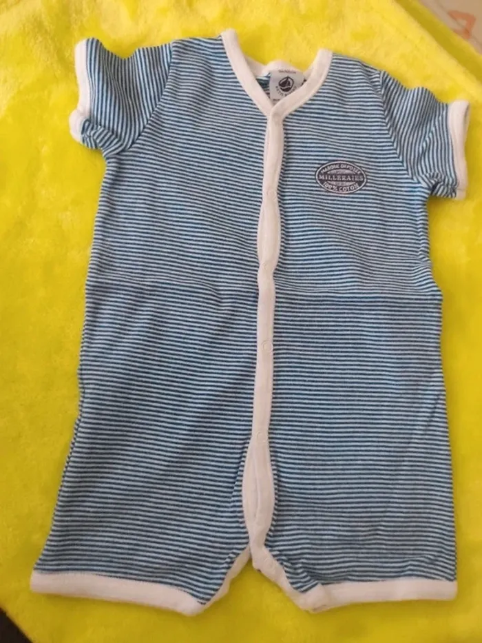 Barboteuse petit bateau