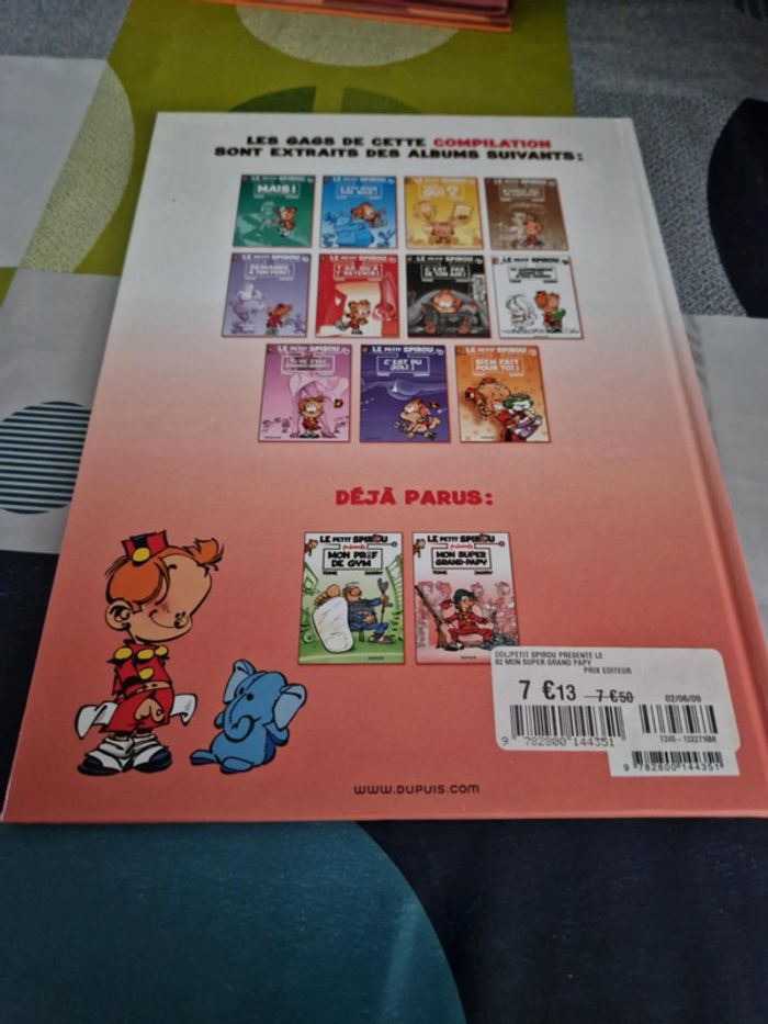 le petit spirou présente 2:mon super grand papy - photo numéro 2