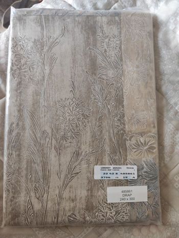 Très grand drap plat 