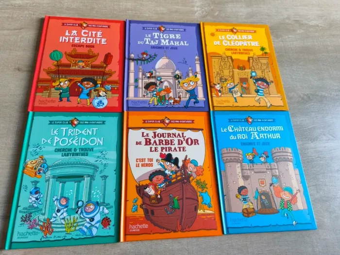 Lot 6 livres macdo